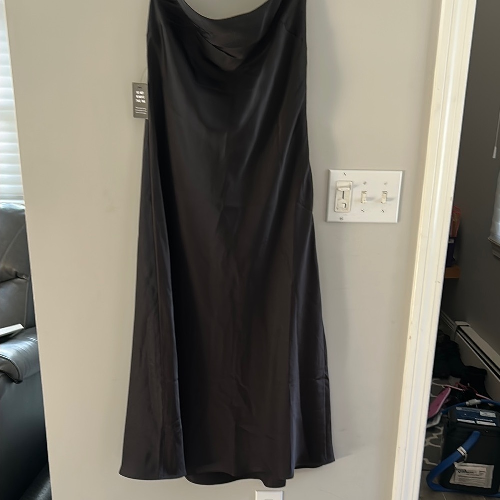Express NWT Strapless Black Dress